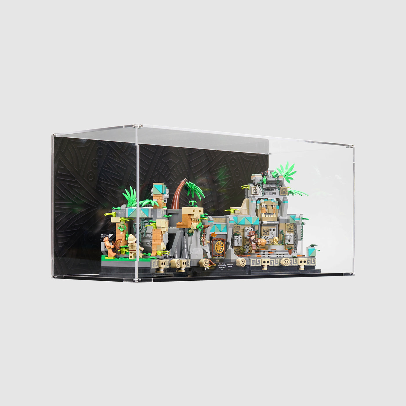 LEGO 77015 Temple of the Golden Idol Display Case | ONBRICK