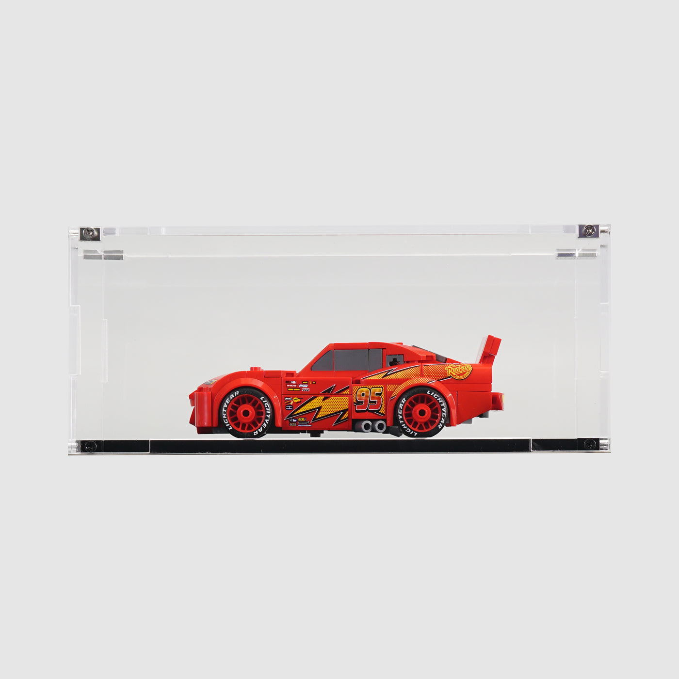 LEGO 77255 Lightning McQueen | Acrylic LEGO Display Case | ONBRICK