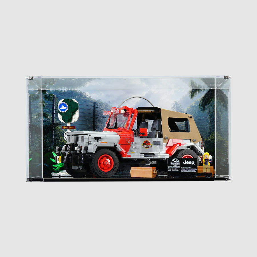 77984 Jurassic Park Jeep® Wrangler Display Case