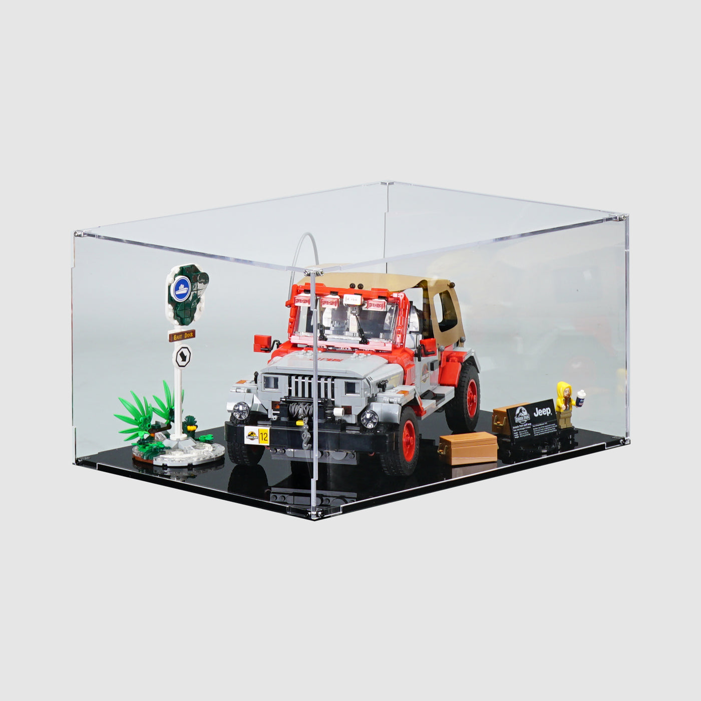 77984 Jurassic Park Jeep® Wrangler Display Case