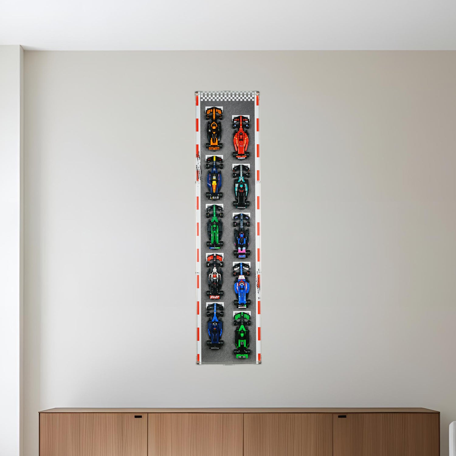 Speed Champions F1® Race Car Series LEGO Display Case [Wall Mounted ...