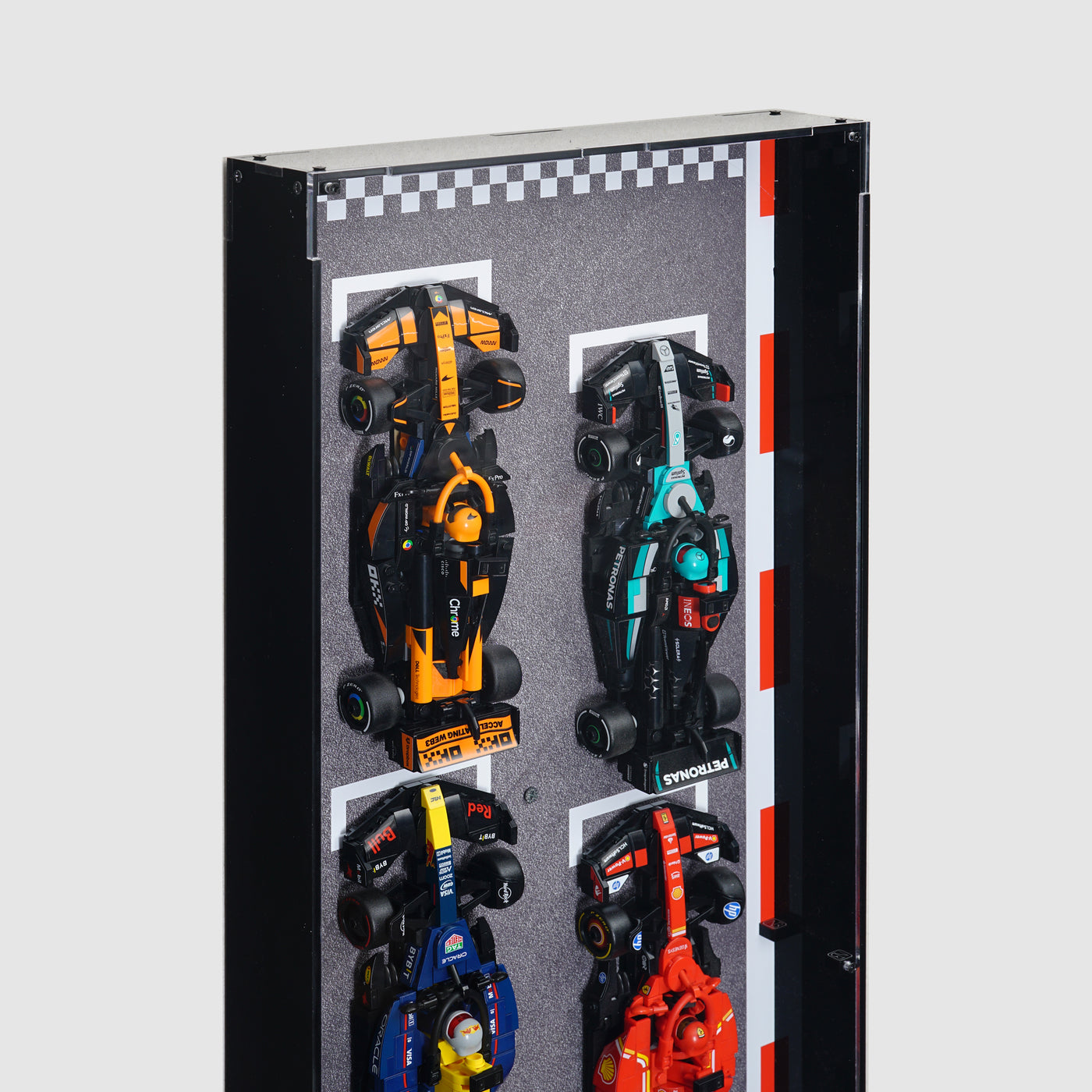 Speed Champions F1® Race Car Series Display Case [Wall Mounted] - 10 Cars
