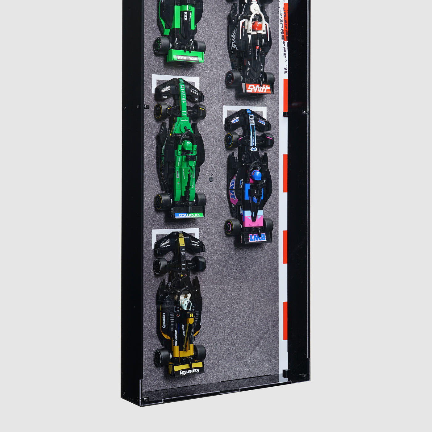 Speed Champions F1® Race Car Series Display Case [Wall Mounted] - 11 Cars