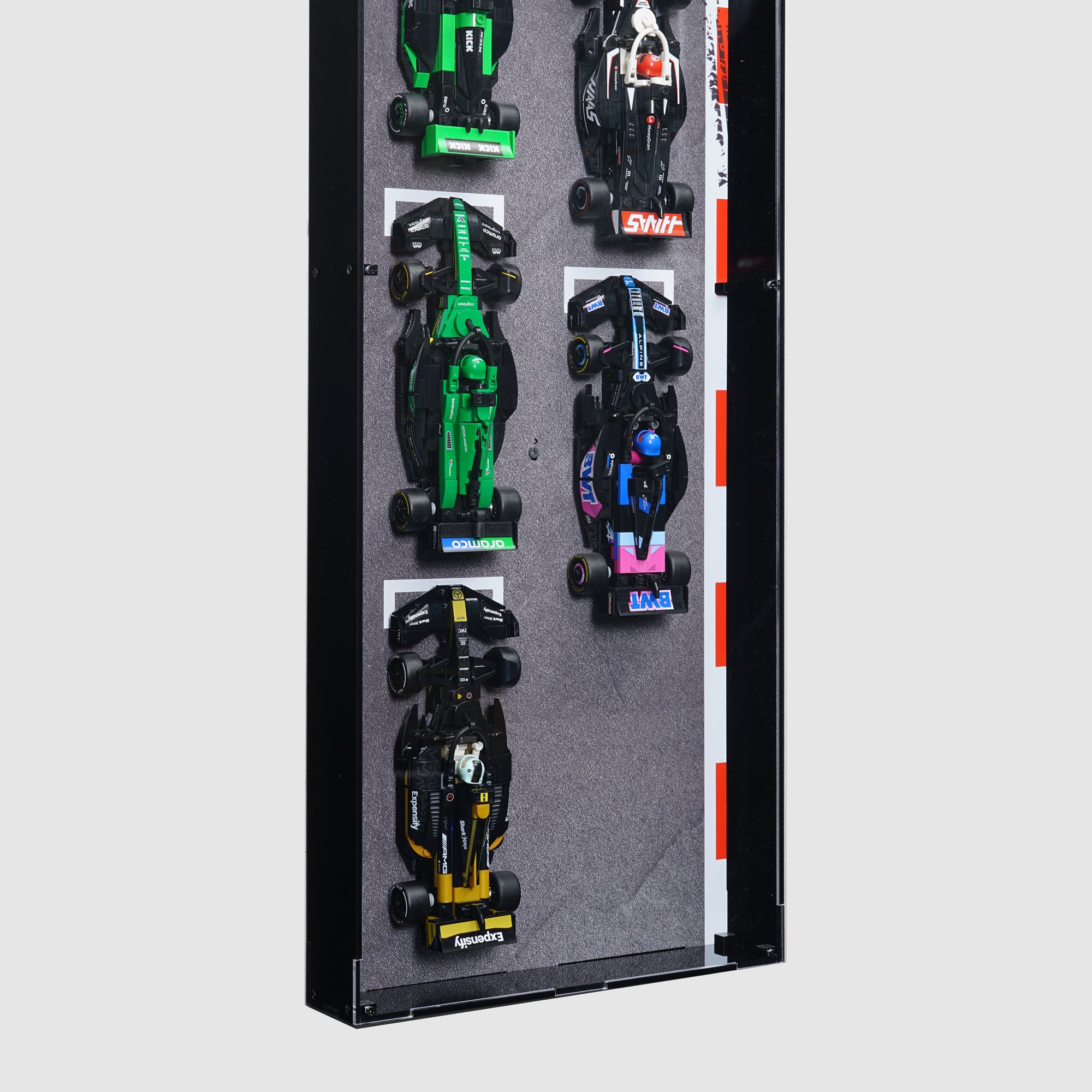 Speed Champions F1® Race Car Series Display Case [Wall Mounted] - 11 Cars