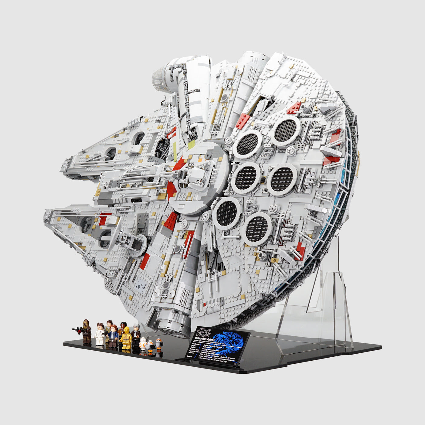 LEGO 75192 UCS Millennium Falcon Display Stand Made In Australia lego-75192-ucs-millennium-falcon-display-stand-made-in-australia