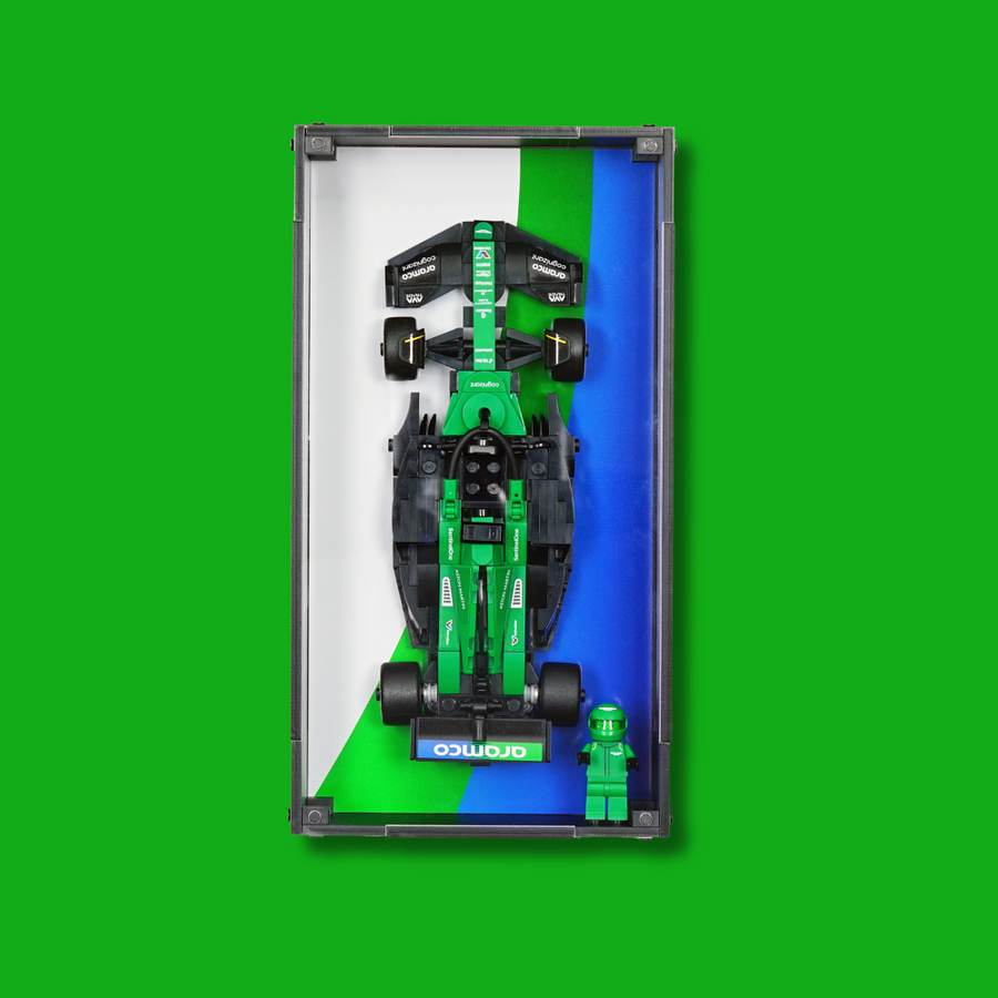 LEGO 77245 Aston Martin Aramco F1® AMR24 Race Car Display Case
