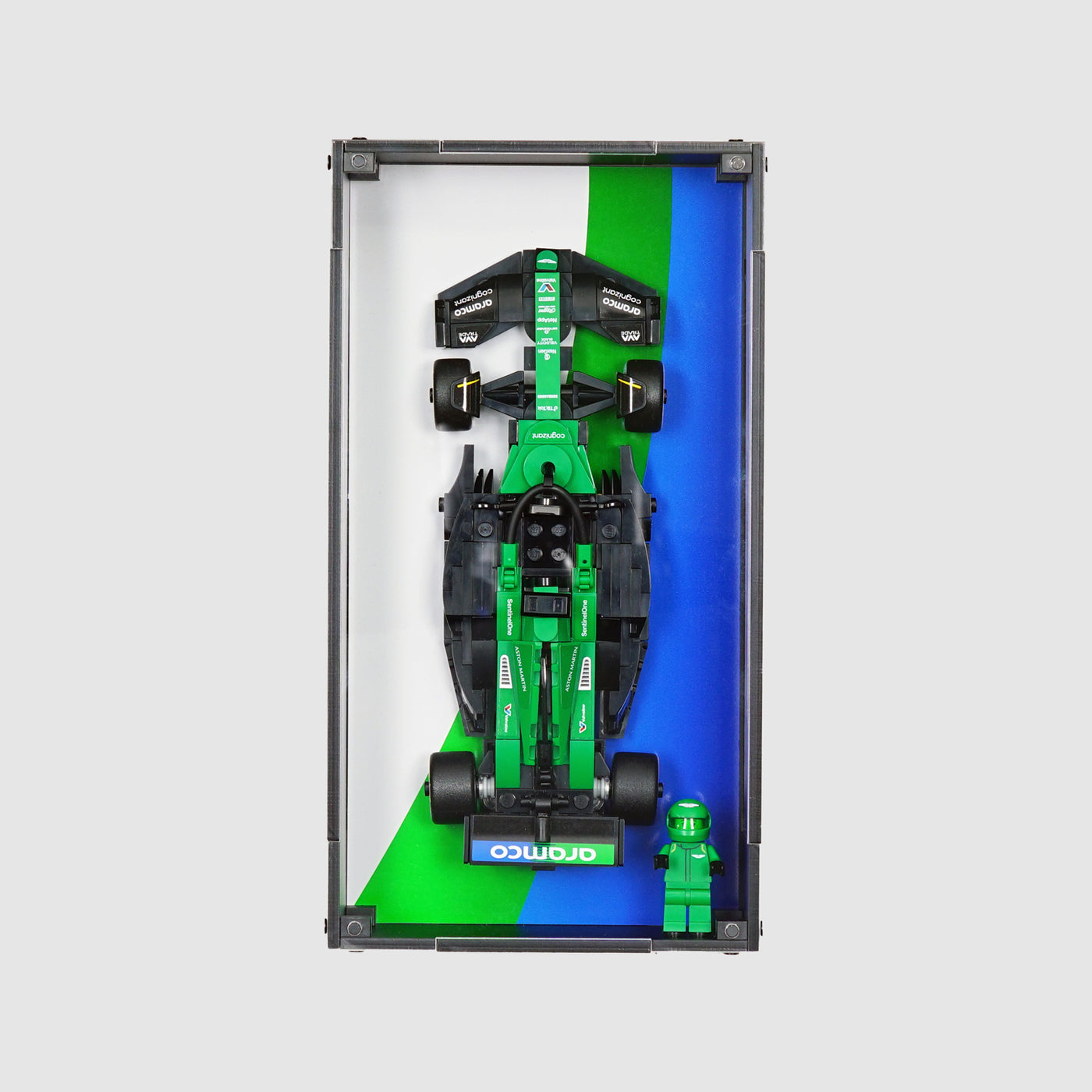 LEGO 77245 Aston Martin Aramco F1® AMR24 Race Car Display Case