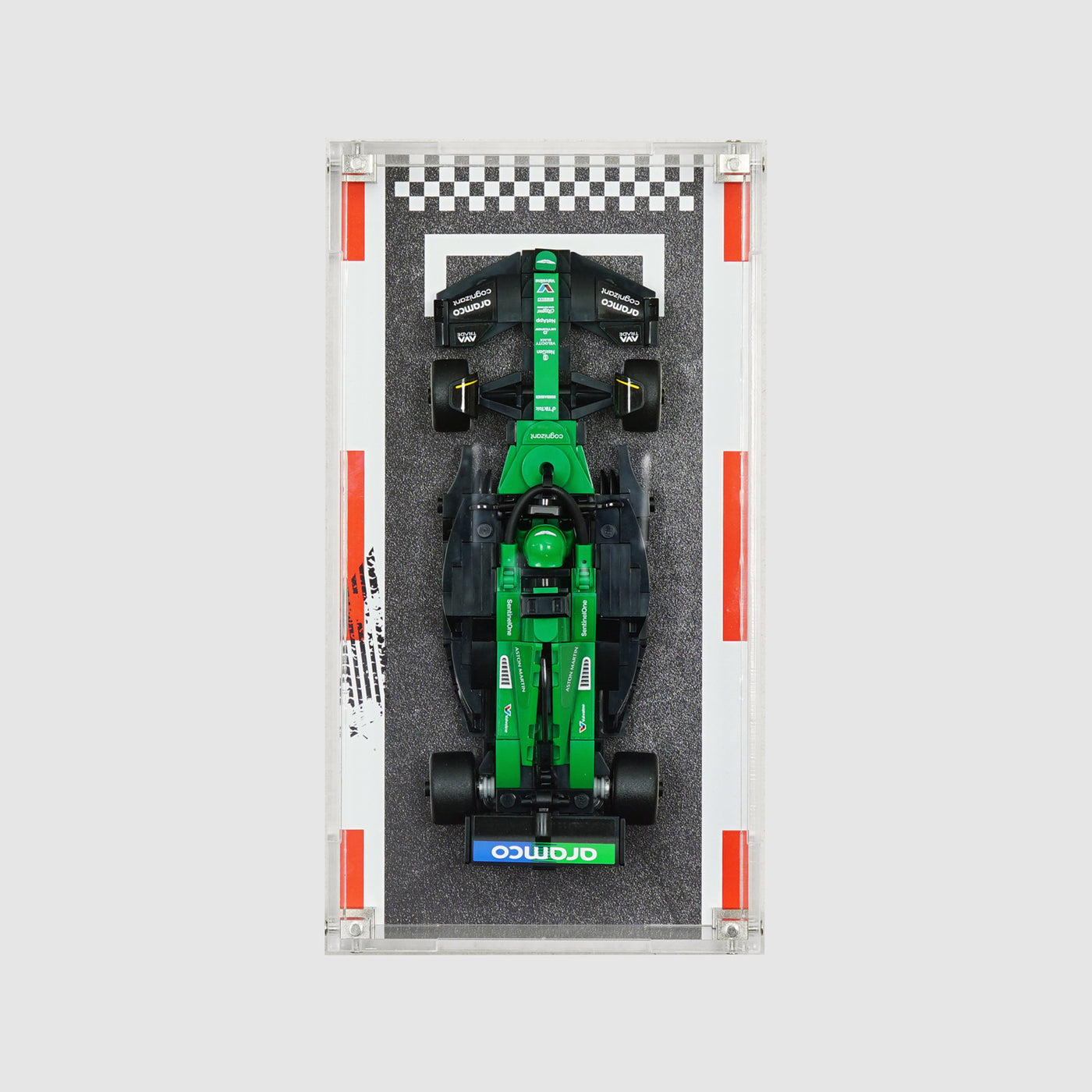 LEGO 77245 Aston Martin Aramco F1® AMR24 Race Car Display Case
