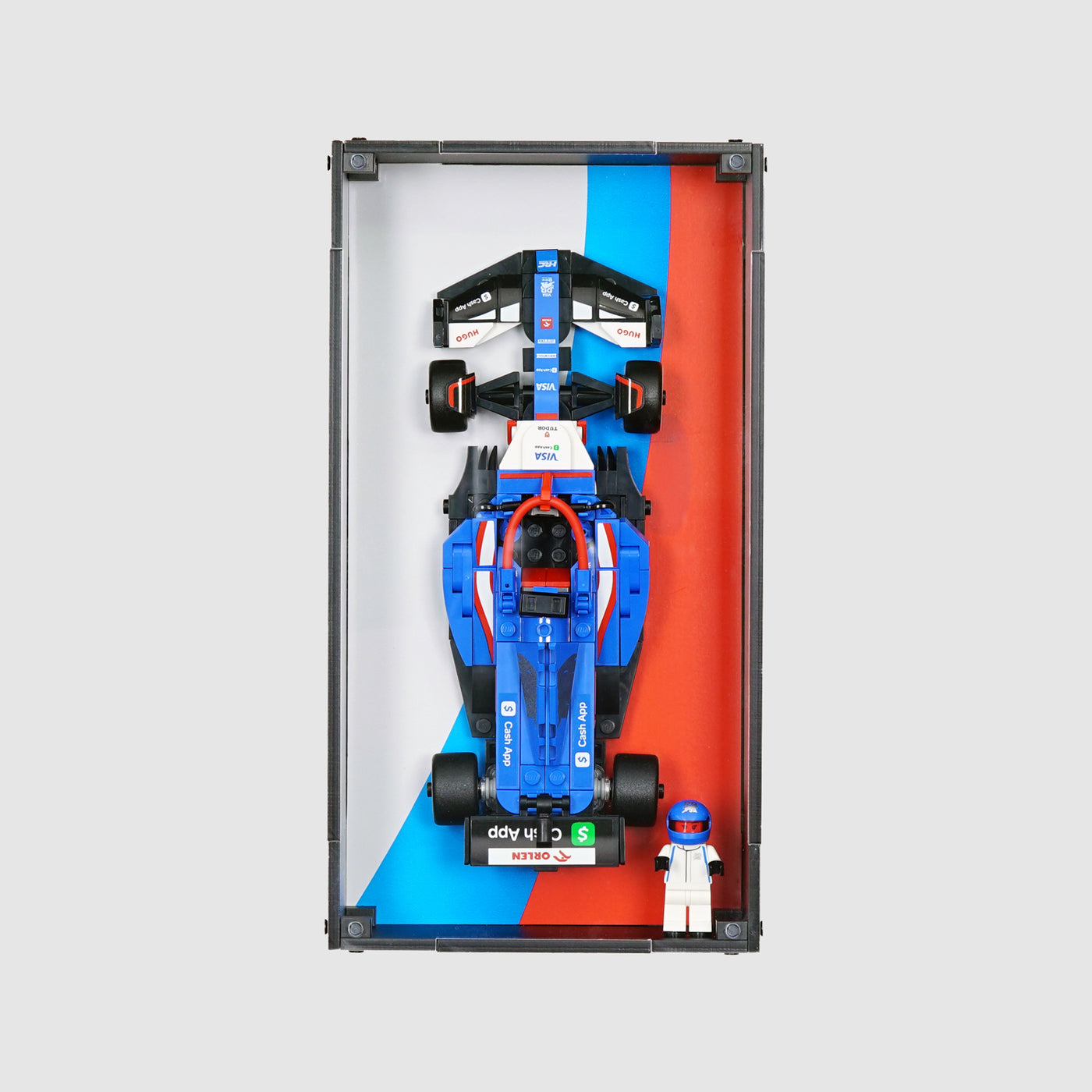 LEGO 77246 Visa Cash App RB VCARB 01 F1® Race Car Display Case
