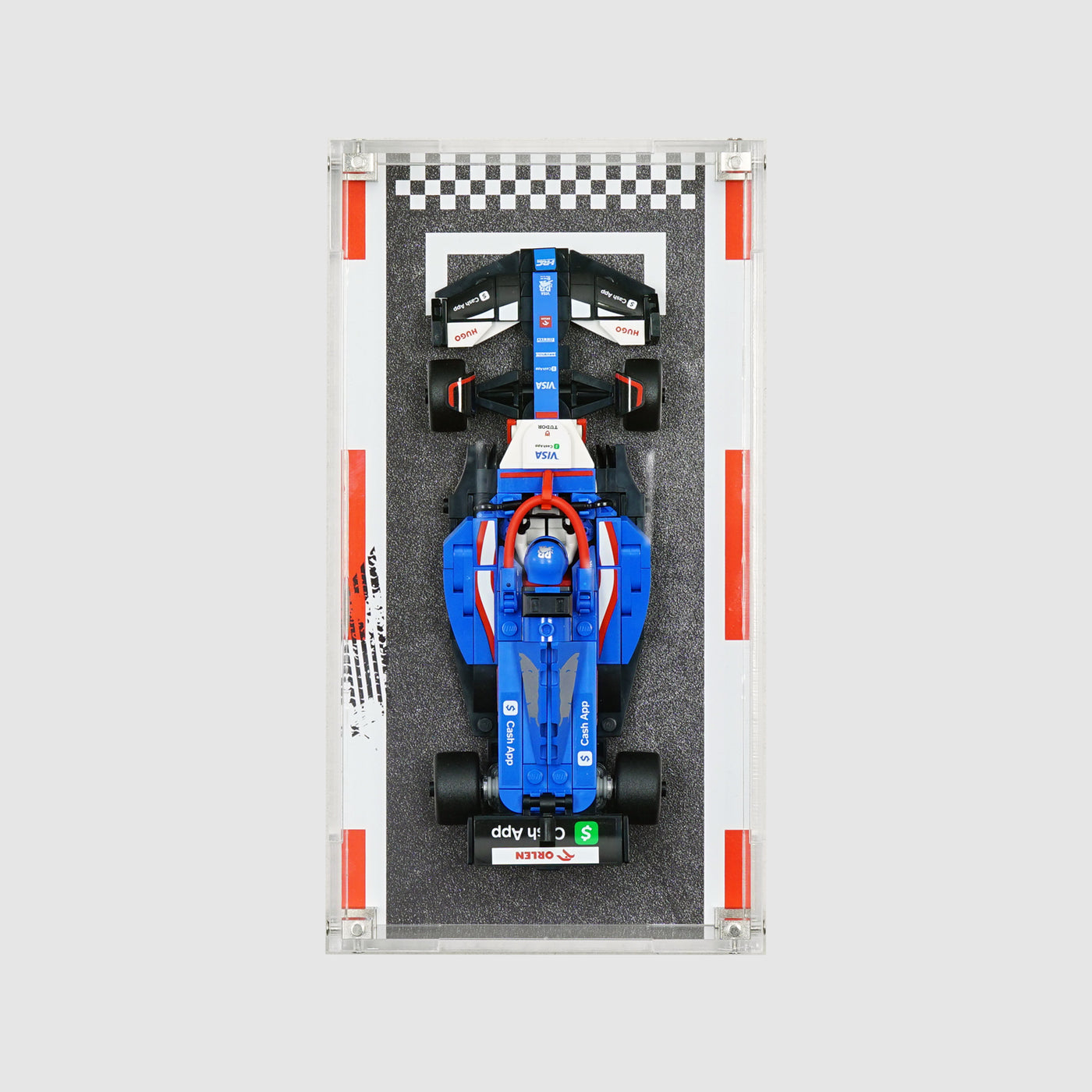 LEGO 77246 Visa Cash App RB VCARB 01 F1® Race Car Display Case