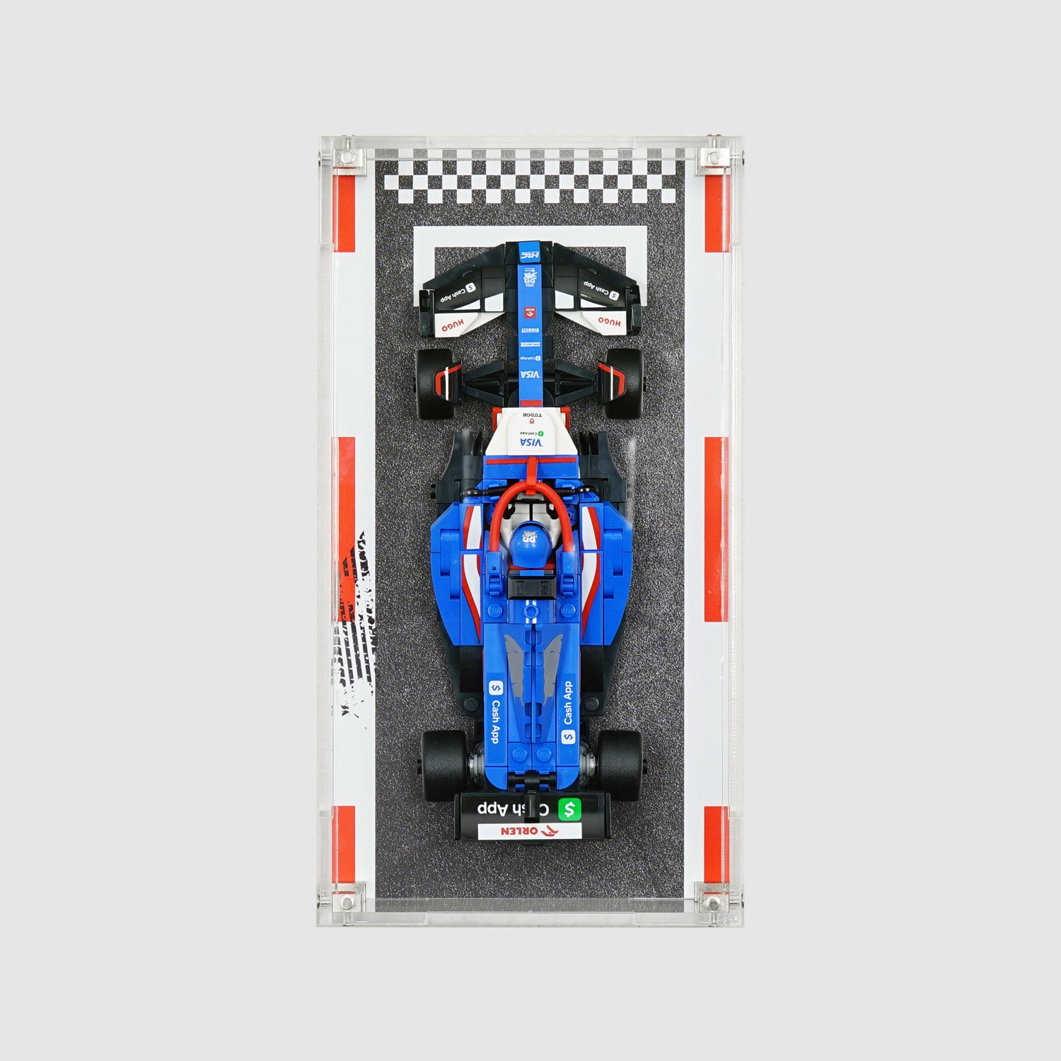 LEGO 77246 Visa Cash App RB VCARB 01 F1® Race Car Display Case