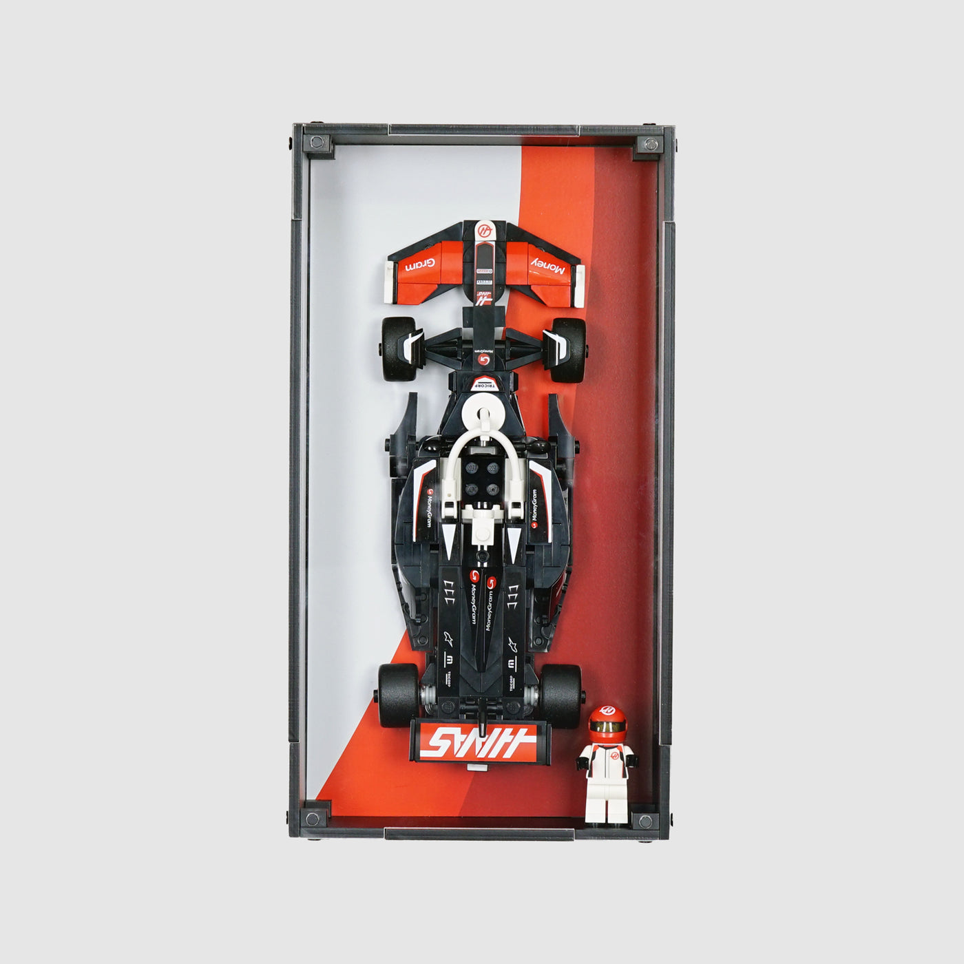 LEGO 77250 MoneyGram Haas F1® Team VF-24 Race Car Display Case