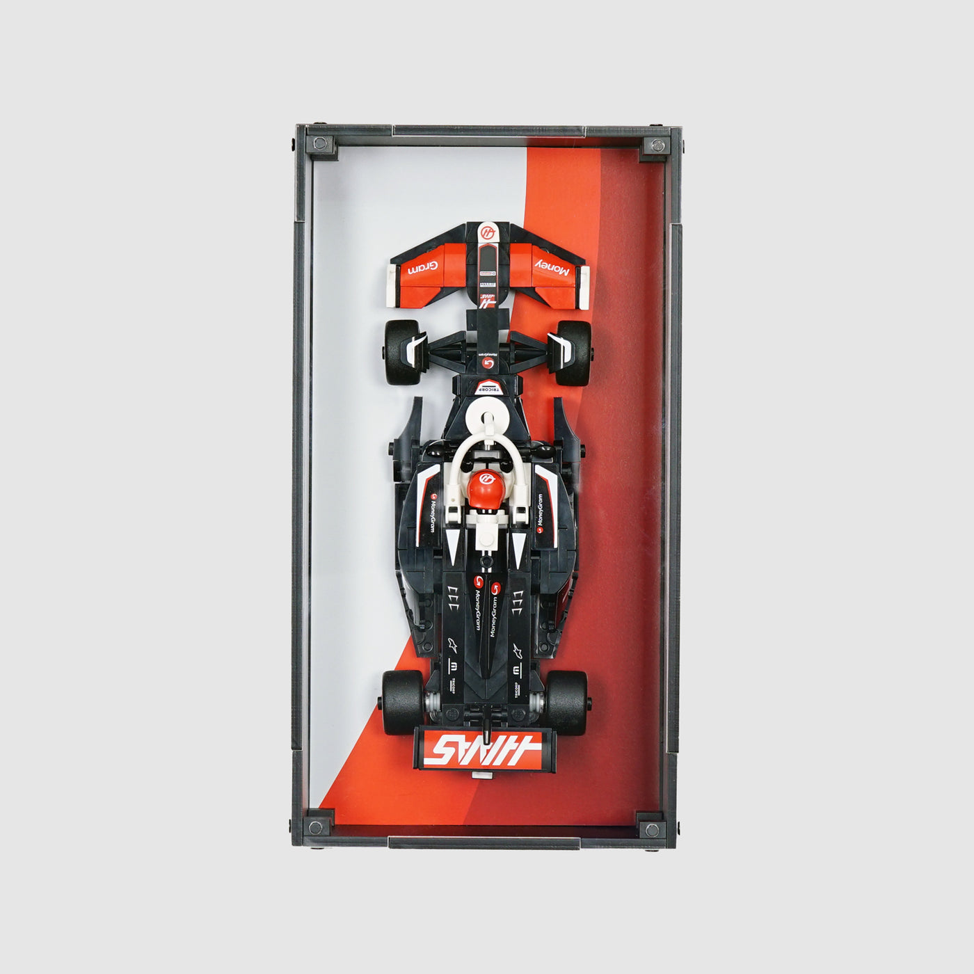 LEGO 77250 MoneyGram Haas F1® Team VF-24 Race Car Display Case