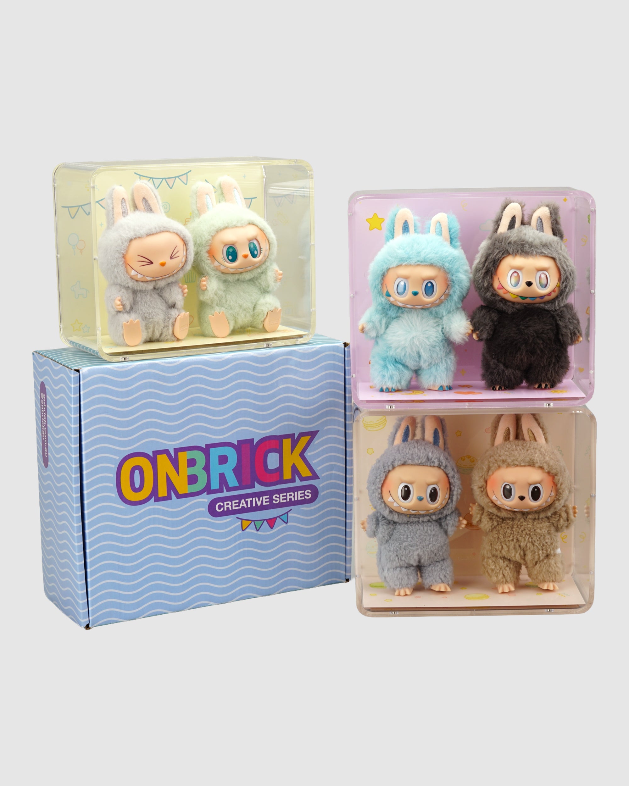 Creative Series - Labubu Display Case - Have a Seat