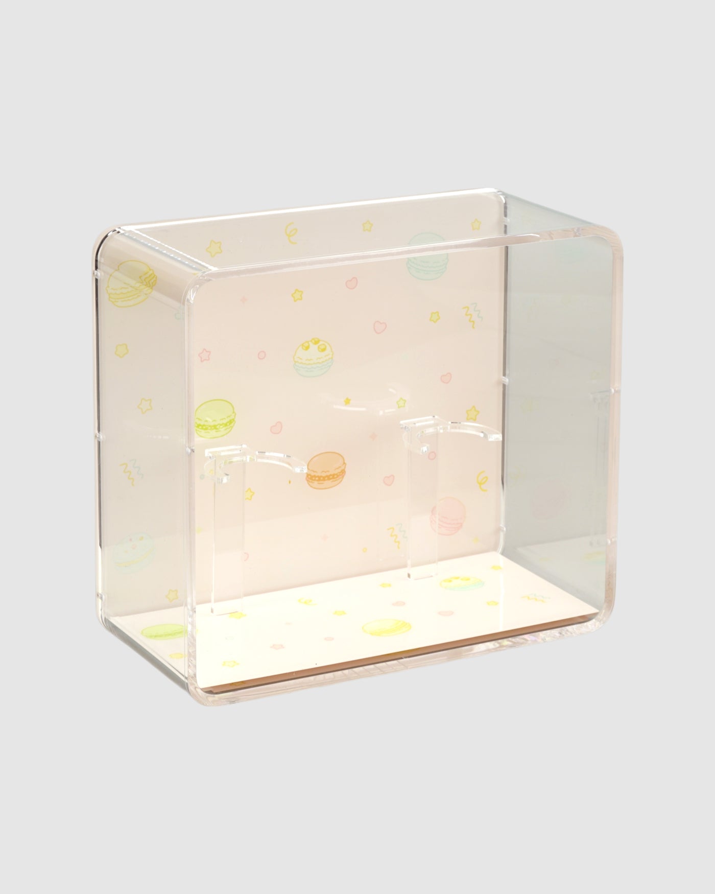 Creative Series - Labubu Display Case - Exciting Macaron
