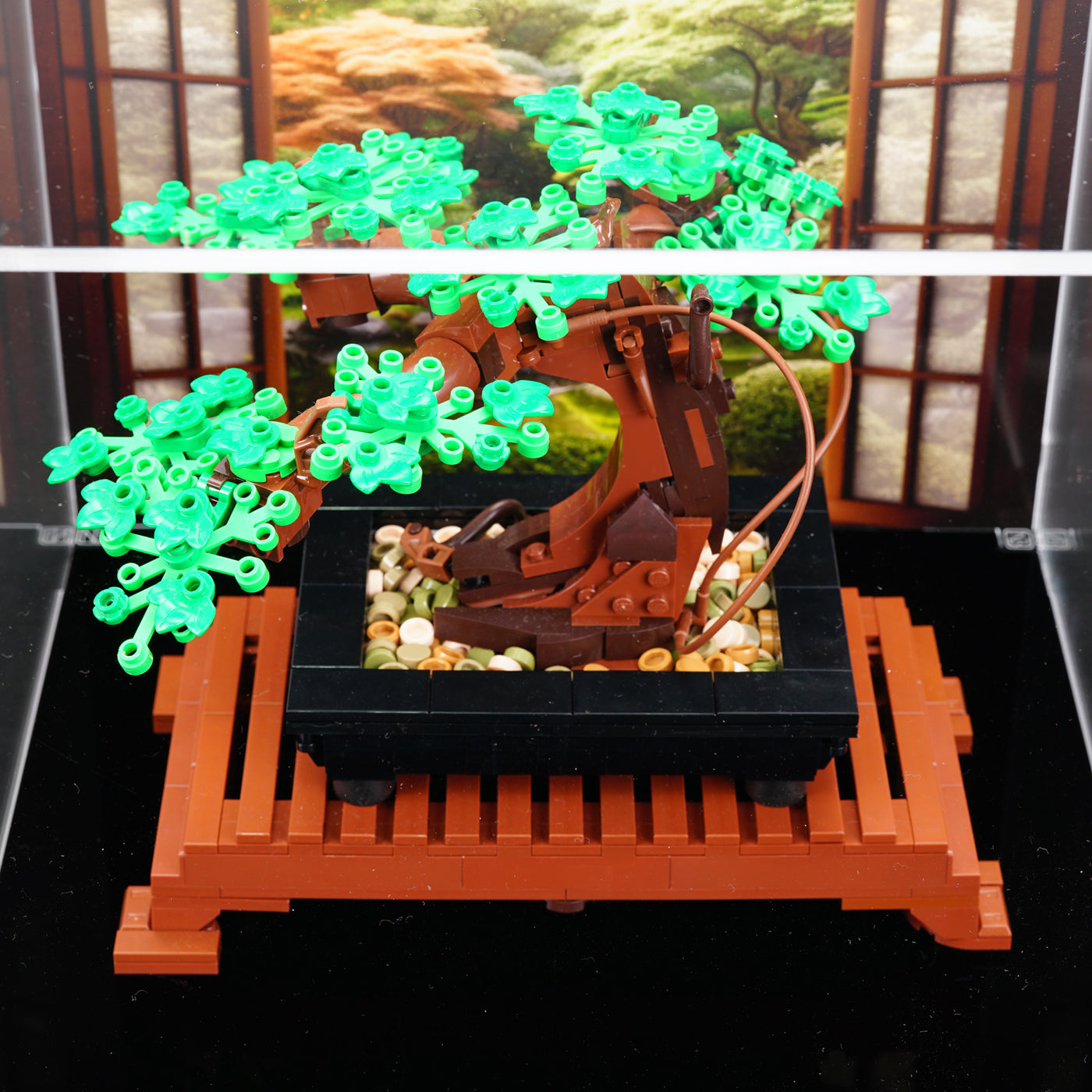 lego bonsai tree case ONBRICK Custom Fit Acrylic Display Case for LEGO 10281 Bonsai Tree – Dustproof Display Box · ONBRICK