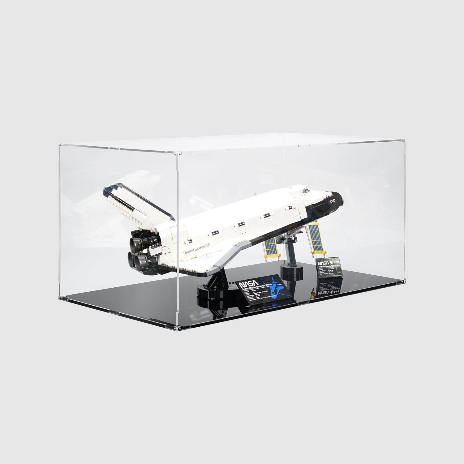 LEGO 10283 NASA Space Shuttle Discovery Display Case Made in