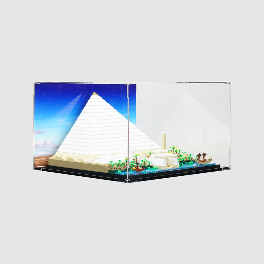 LEGO 21058 Great Pyramid of Giza Display Case | ONBRICK