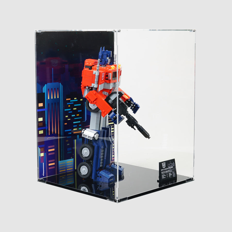 LEGO 10302 Optimus Prime Display Case | ONBRICK