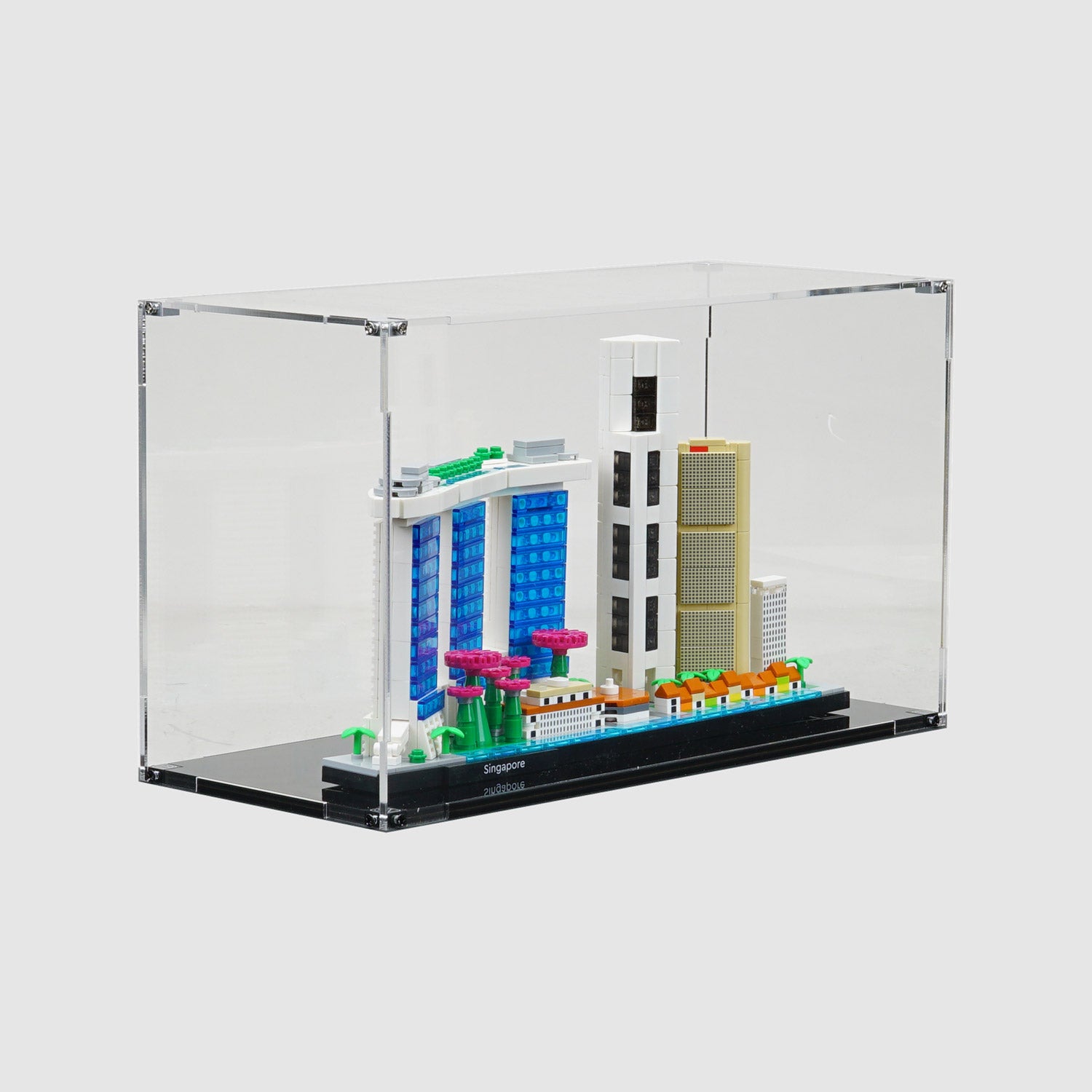 LEGO 21057 Singapore Display Case | ONBRICK