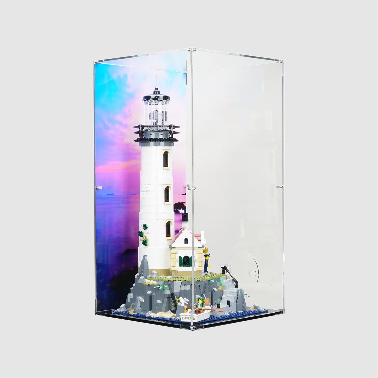 LEGO 21335 Motorised Lighthouse Display Case | ONBRICK