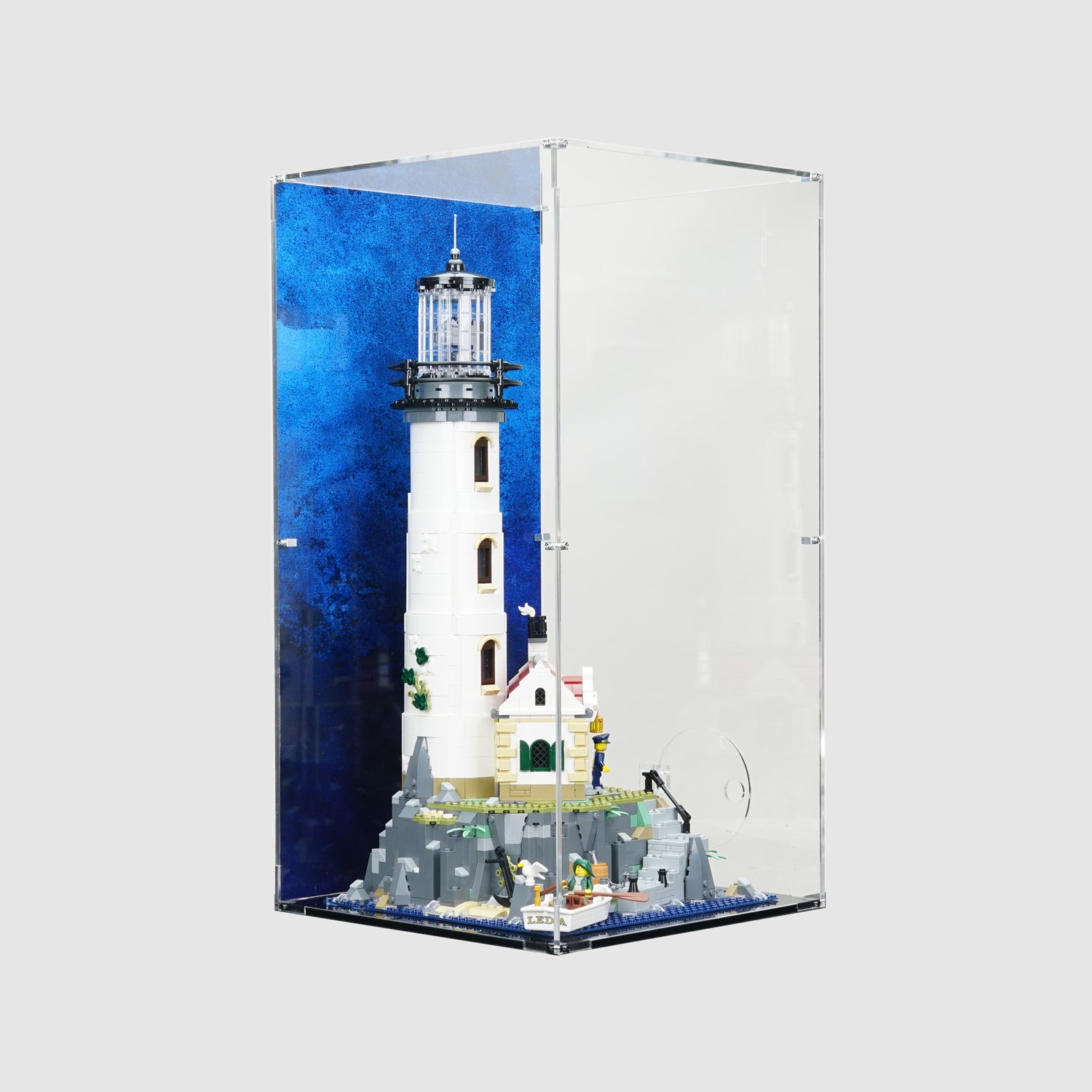 LEGO 21335 Motorised Lighthouse Display Case | ONBRICK