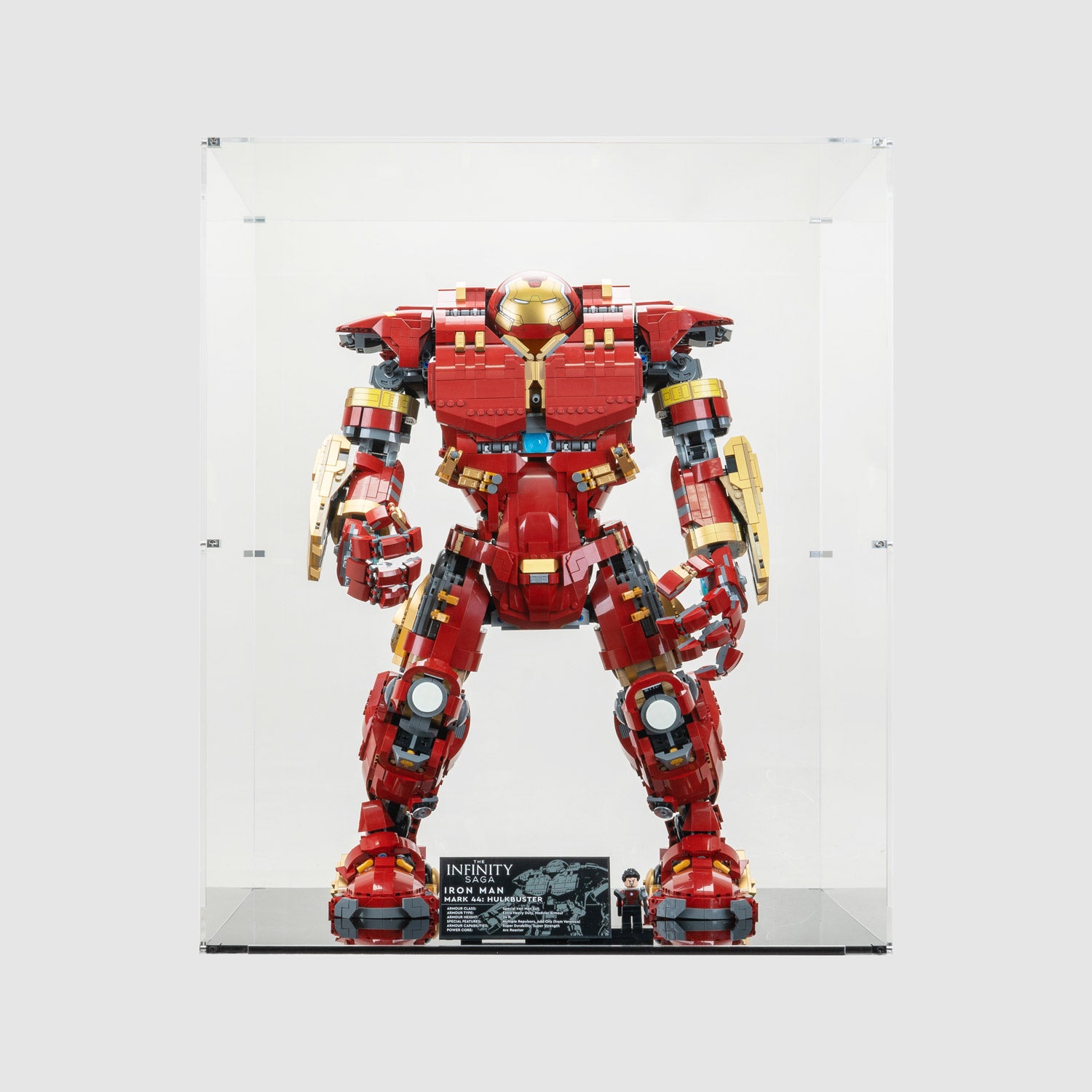 LEGO 76210 Hulkbuster Display Case | ONBRICK