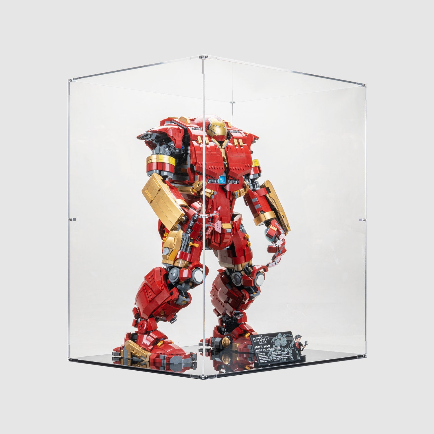 LEGO 76210 Hulkbuster Display Case | ONBRICK