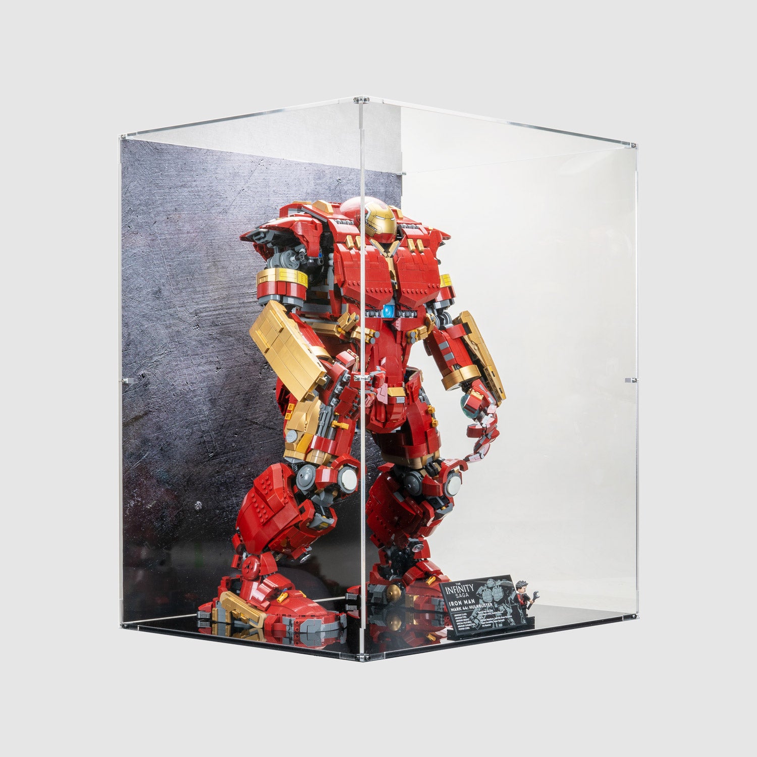 LEGO 76210 Hulkbuster Display Case | ONBRICK