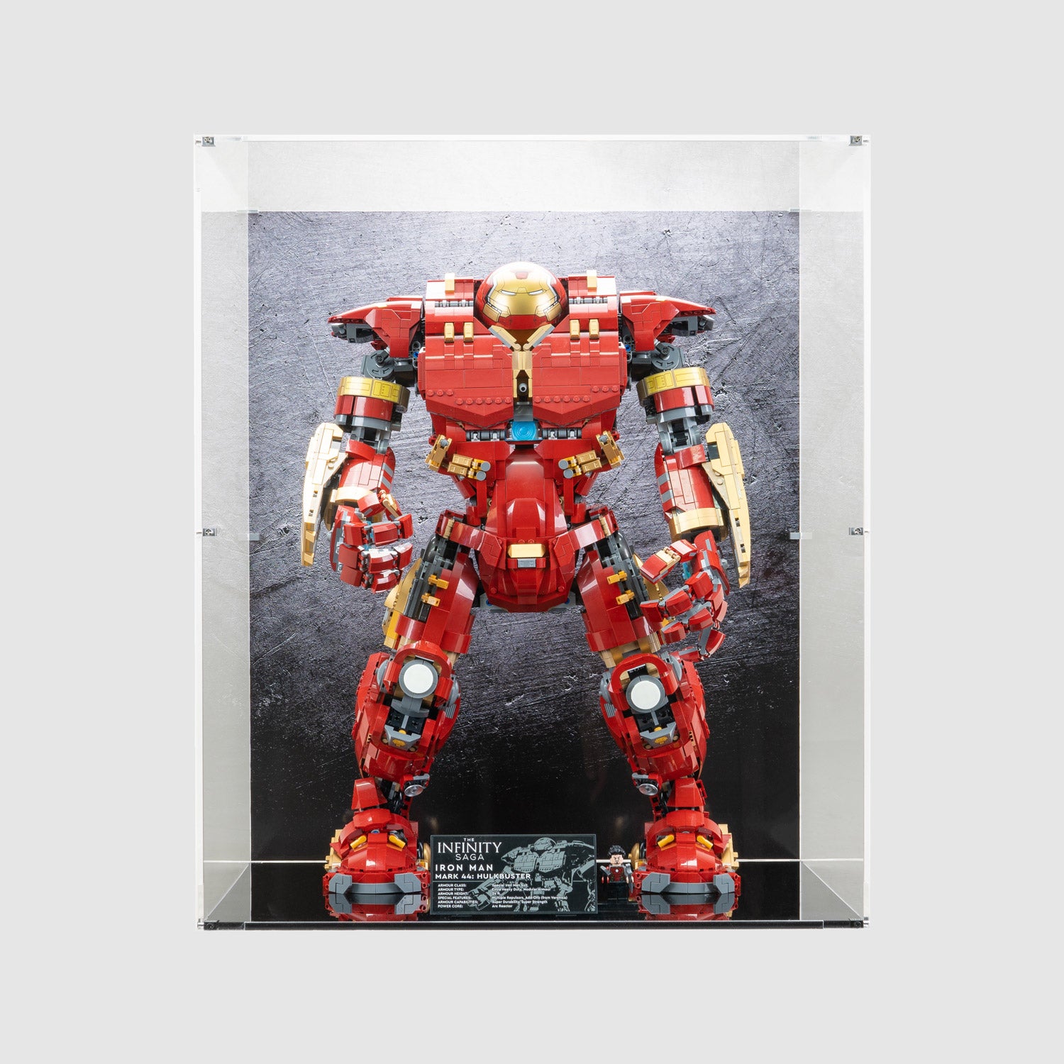 LEGO 76210 Hulkbuster Display Case | ONBRICK