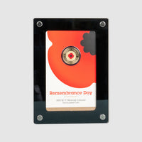 2022 Red Poppy $2 Coin Display Case | ONBRICK