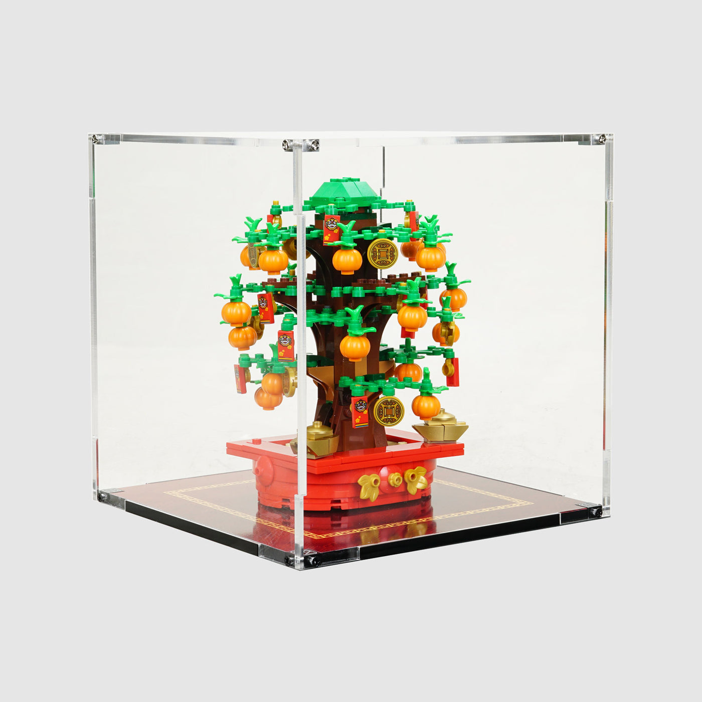 lego 40648 money tree ONBRICK Custom Fit Acrylic Display Case for LEGO 40648 Money Tree – Dustproof Display Box · ONBRICK