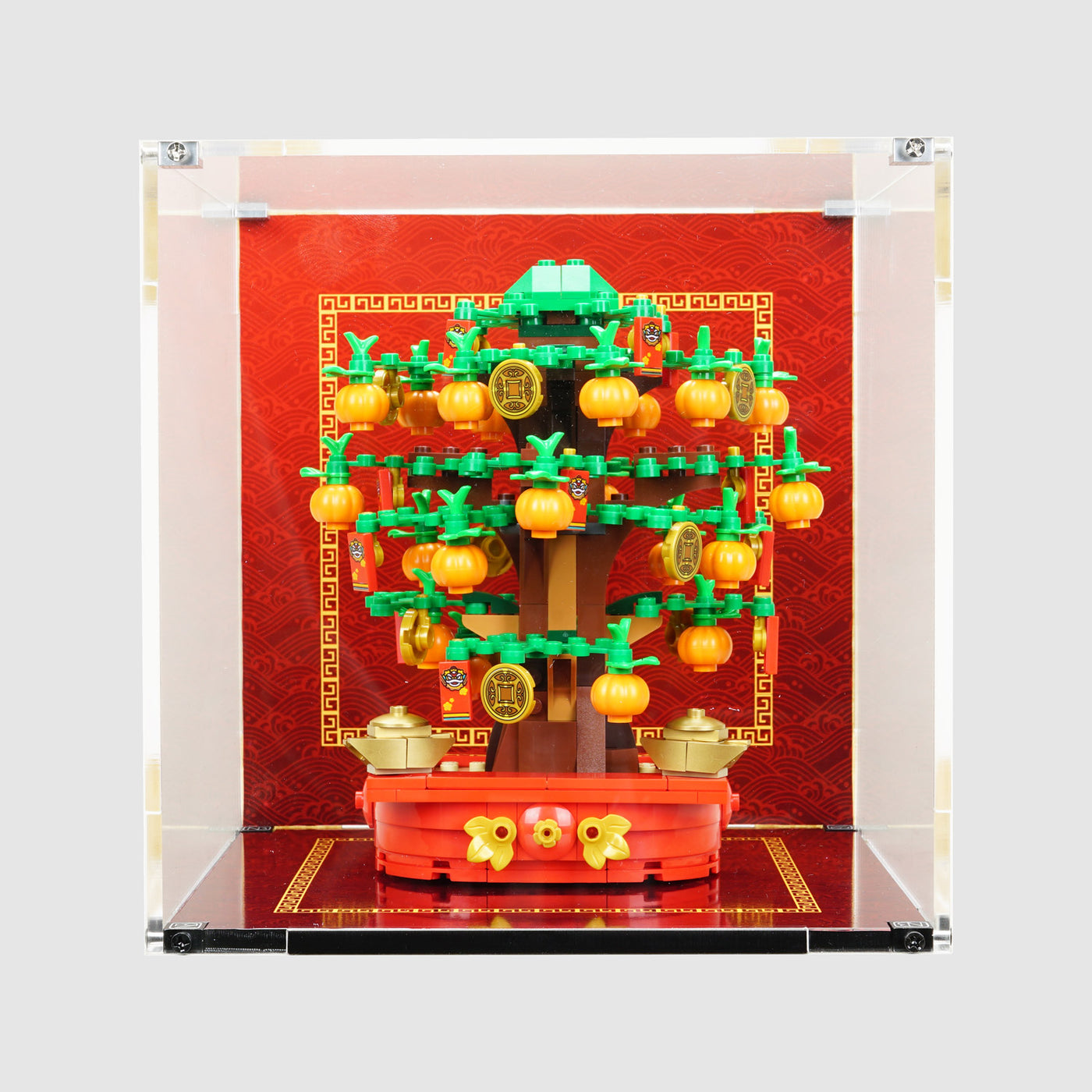 money tree lego set ONBRICK Custom Fit Acrylic Display Case for LEGO 40648 Money Tree – Dustproof Display Box · ONBRICK