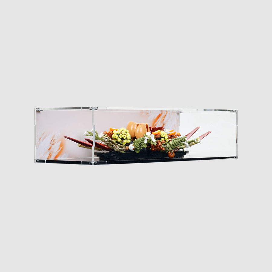 LEGO 10314 Dried Flower Centerpiece Display Case | ONBRICK