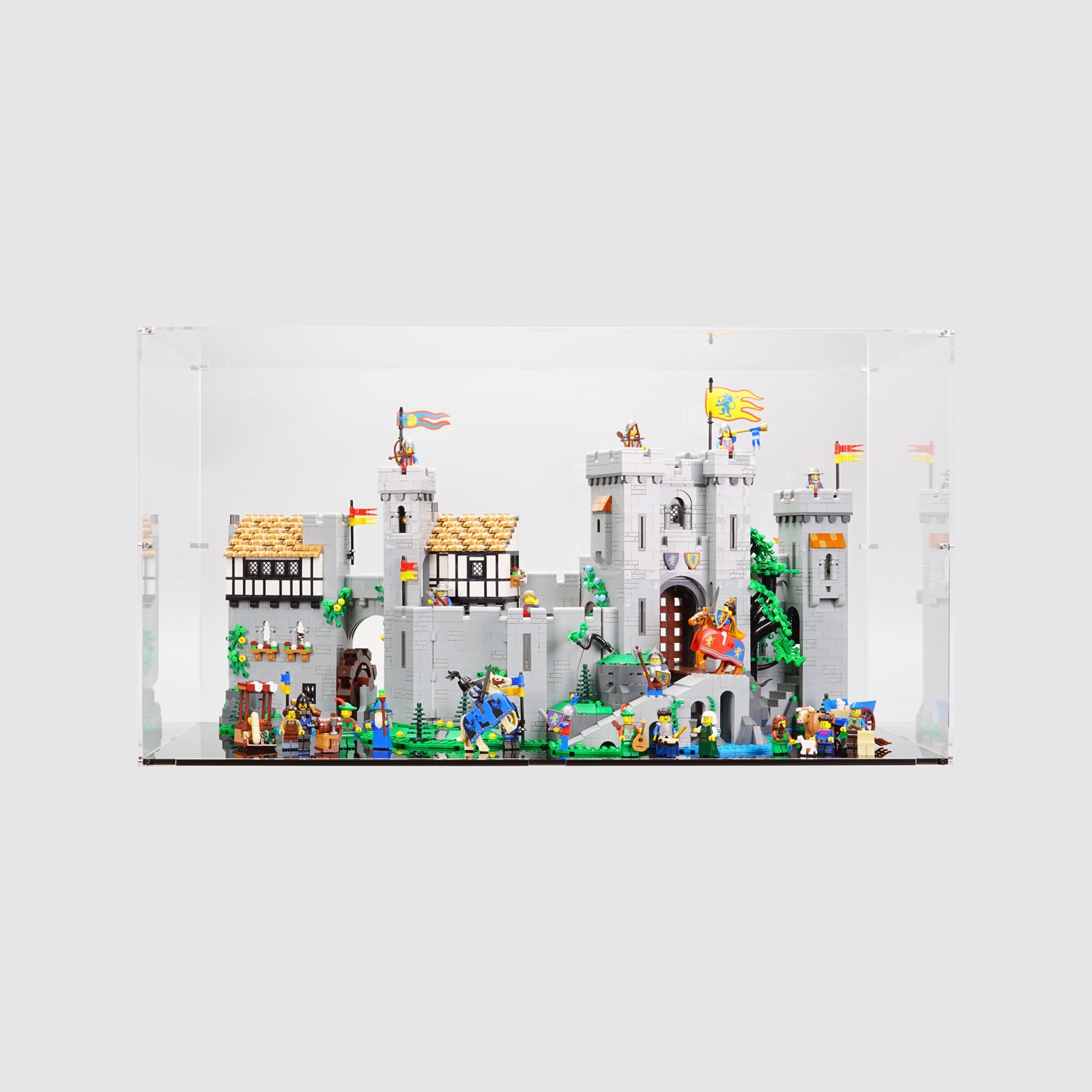 LEGO 10305 Lion Knights' Castle Display Case | ONBRICK