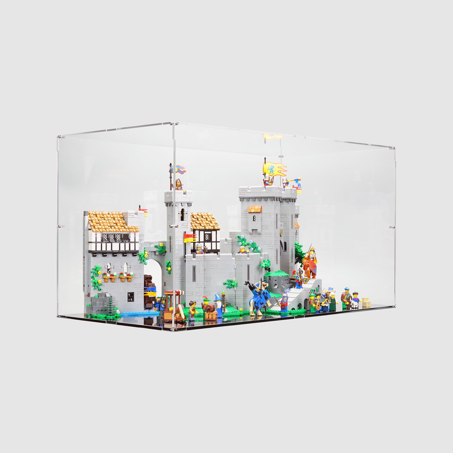 LEGO 10305 Lion Knights' Castle Display Case | ONBRICK