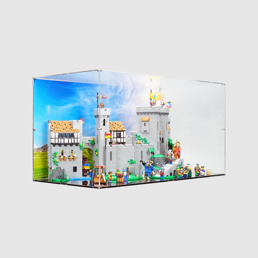 LEGO 10305 Lion Knights' Castle Display Case | ONBRICK