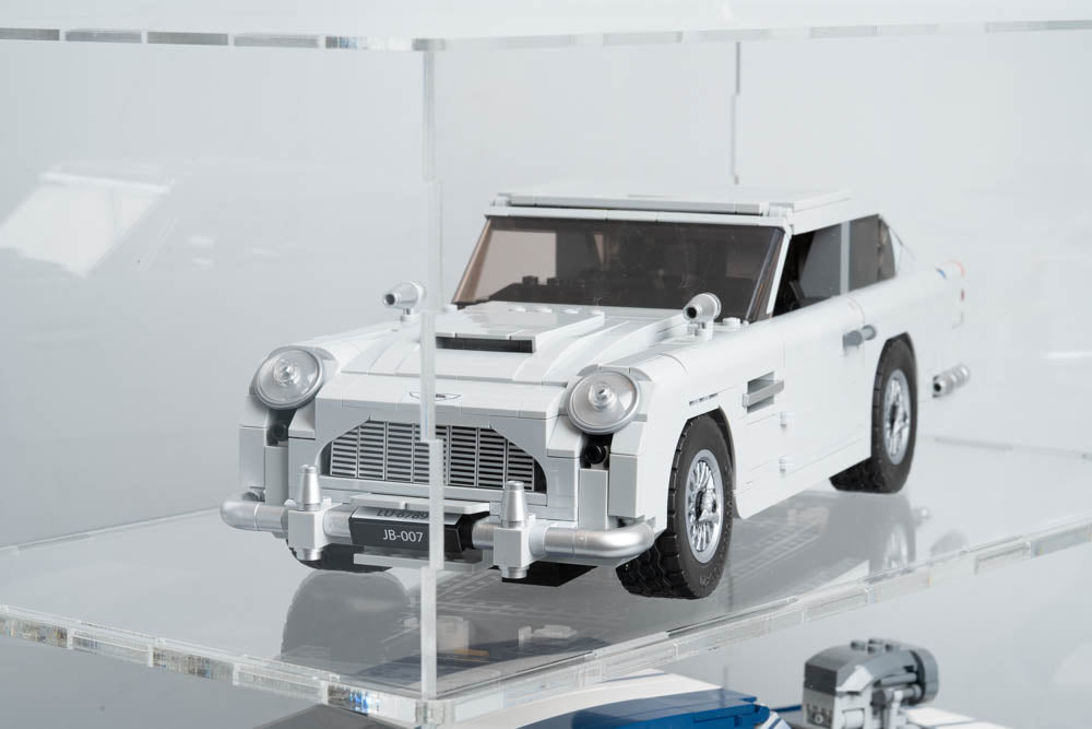 LEGO 10265 Ford Mustang x 10262 James Bond Aston Martin DB5 Display Case Made in Australia ONBRICK